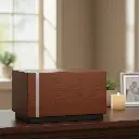 Espresso Contemporary Wood Adult Urn
