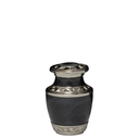 Mother of Pearl Black Brass Miniature Urn