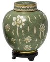 Pear Blossom Cloisonné Adult Urn