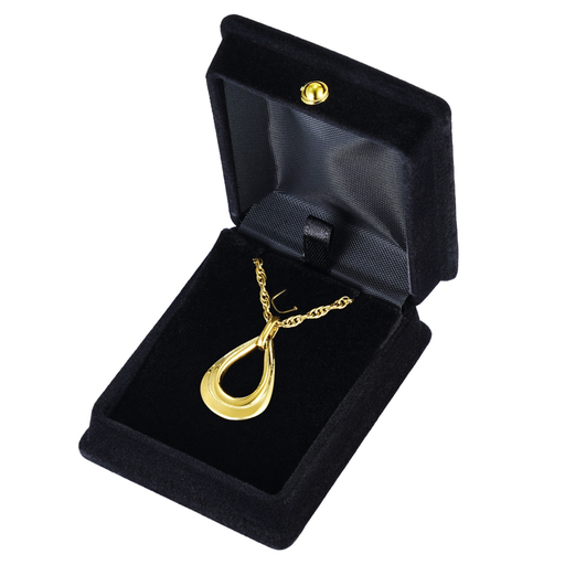 [413 RDG] Raindrop Gold Pendant