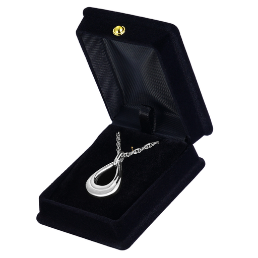 [413 RDS] Raindrop Silver Pendant